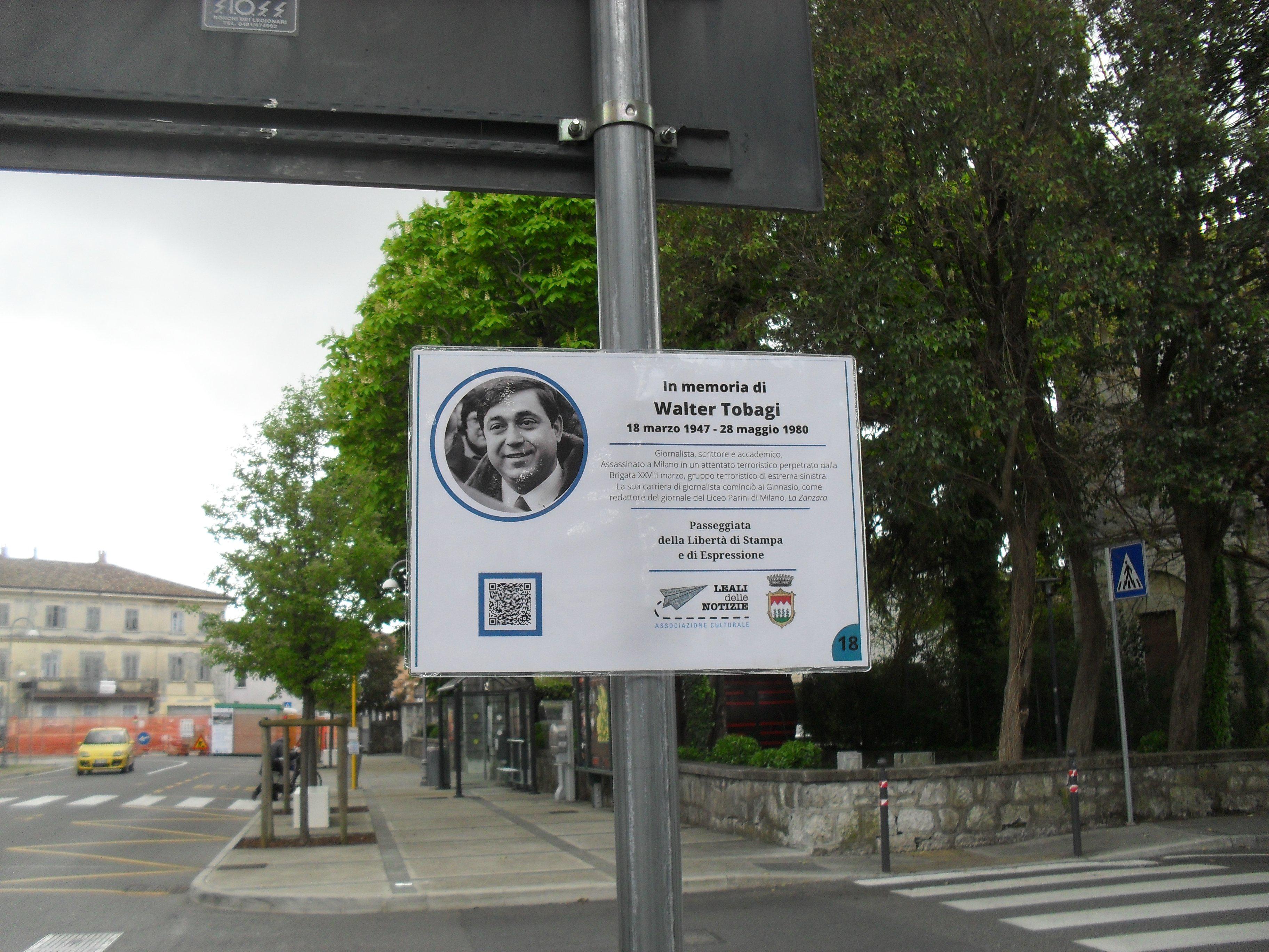 Immagine per A Ronchi dei Legionari la prima camminata per la Libertà di Stampa